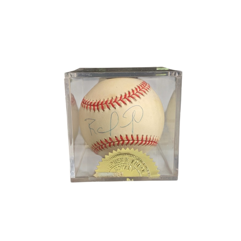Own a Piece of Baseball History: Rafael Furcal Autographed Baseball